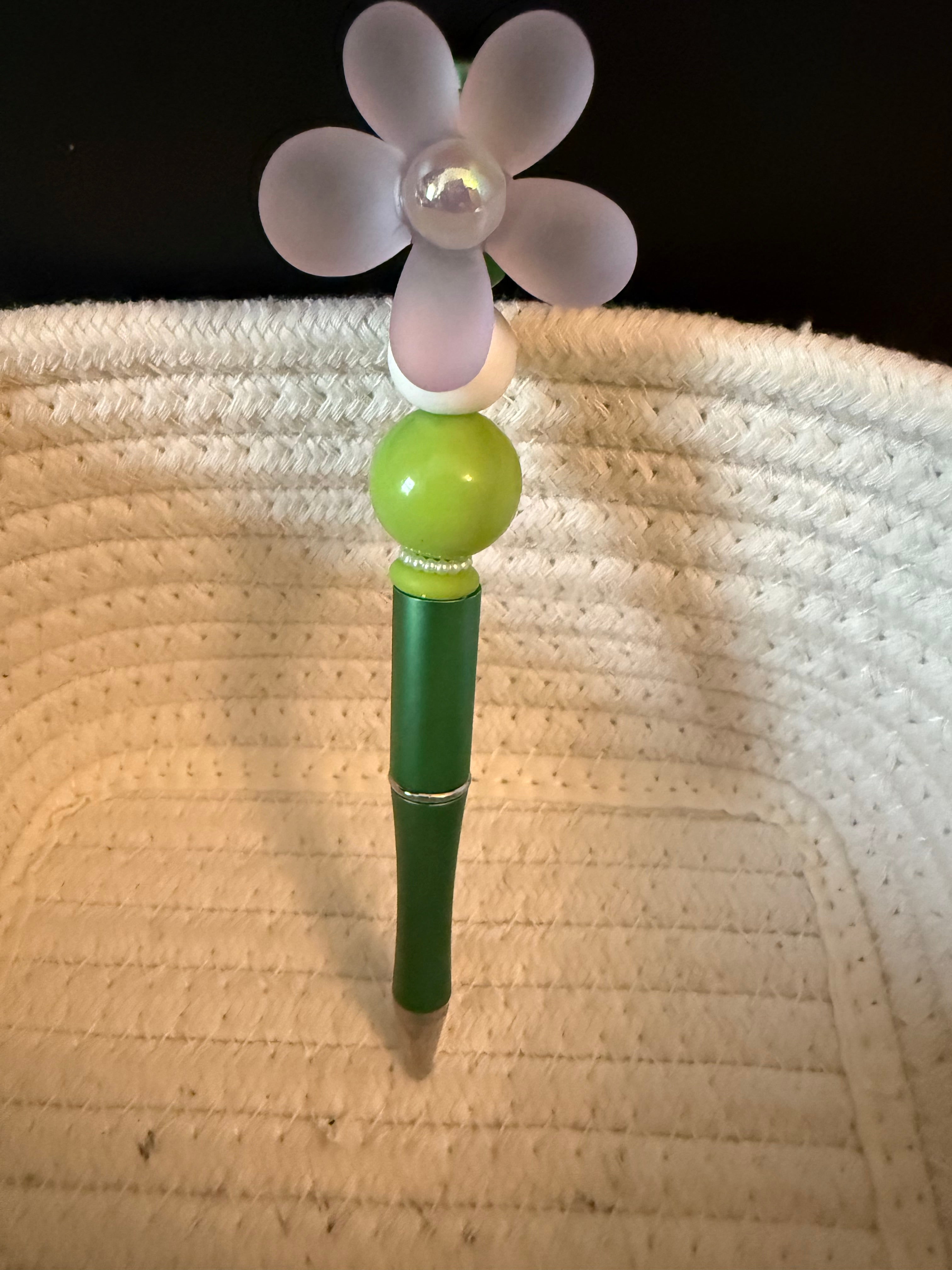 Acrylic flower ink pen