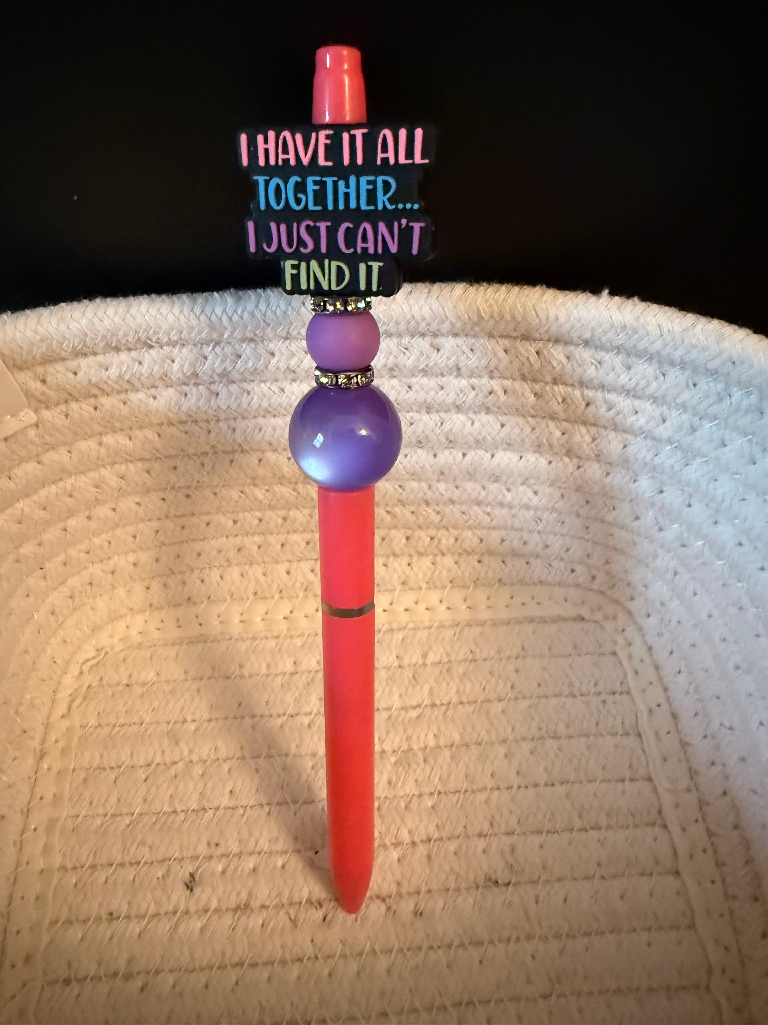 Have it all together….ink pen