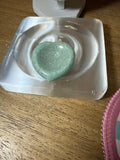 Aventurine  Heart Shaped Worry Stone