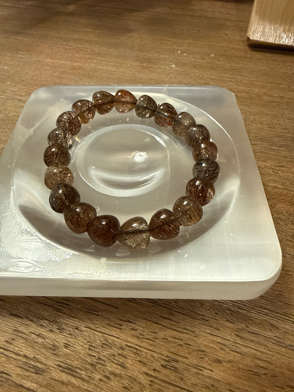 Black Golden Super 7 bead bracelet