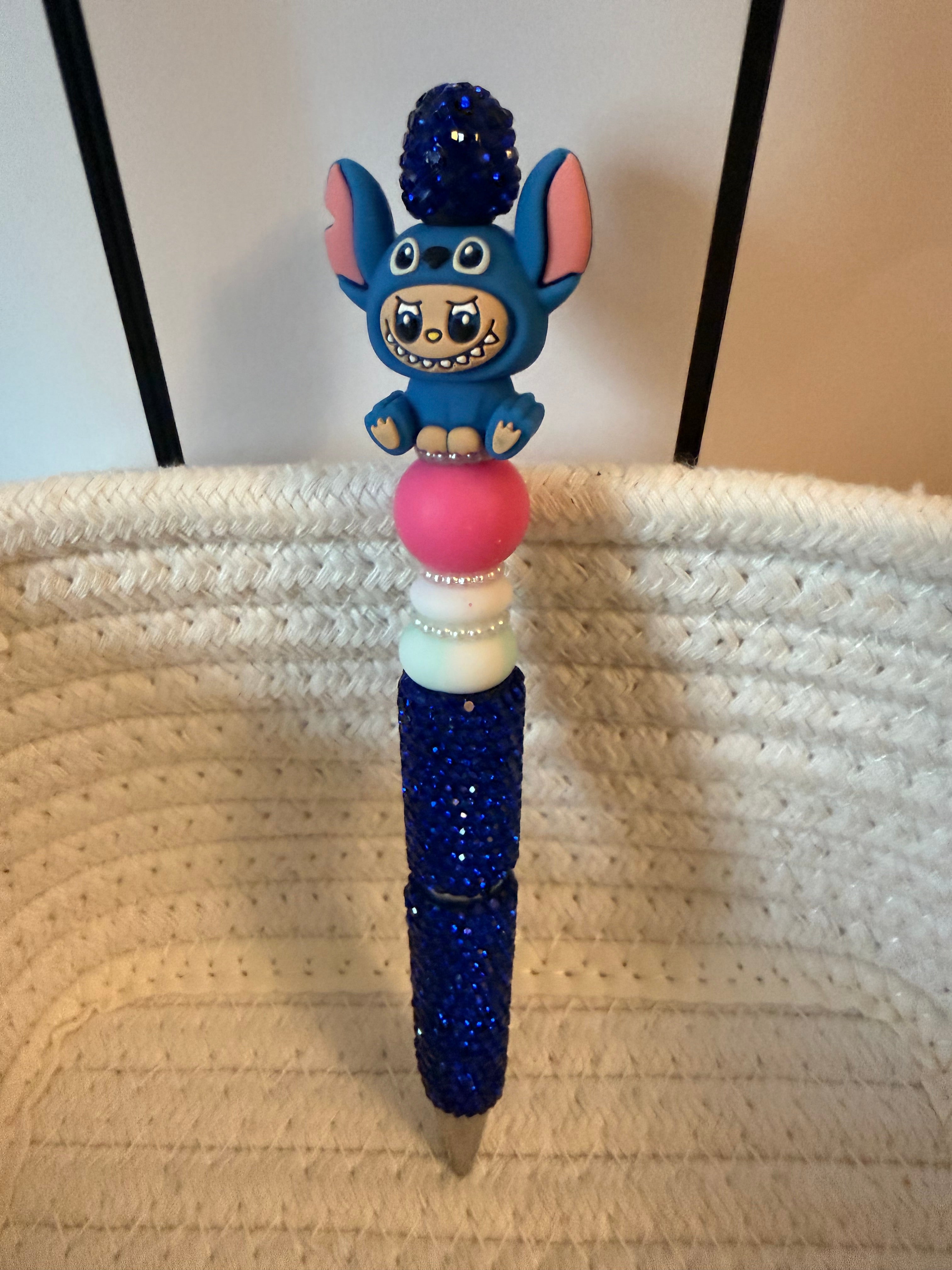 Stitch monster focal ink pen