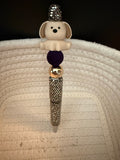 Dog rhinestone ink pen