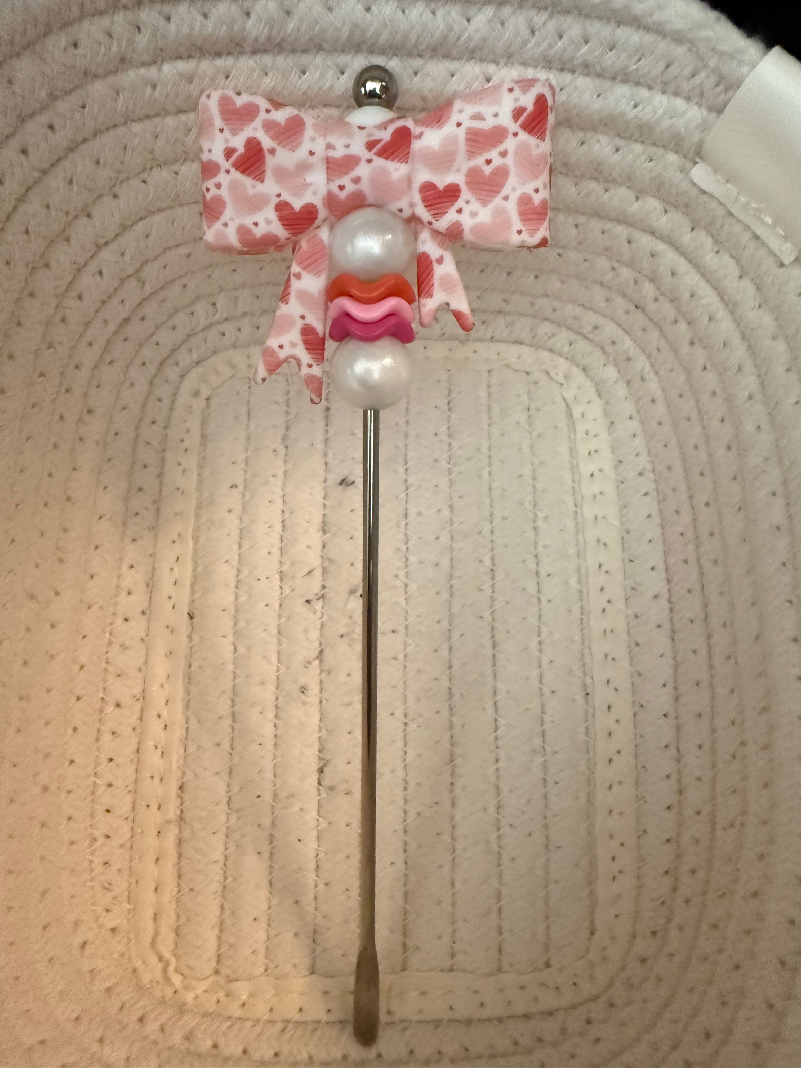 Heart Bow Drink Stirrer